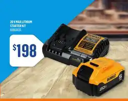 Canac 20 V MAX Lithium Starter Kit offer
