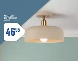 Canac Artex 1-Light Semi-Flush Mount offer