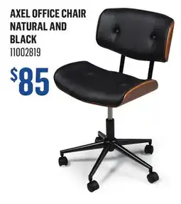 Canac Axel Office Chair Natural and Black offer