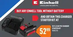 Canac 18 V 4.0 Ah PXC Charger Starter Kit offer
