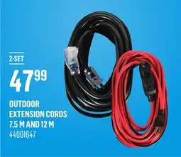 Canac Outdoor Extension Cords 7.5m and 12m offer