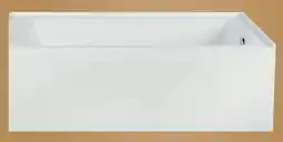 Canac Nord Alcove Bathtub Right-Hand Drain 60inx30in offer