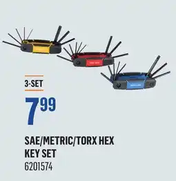 Canac SAE/Metric/Torx Hex Key Set offer