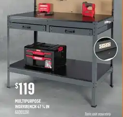 Canac Multipurpose Workbench 47 1/4 in offer