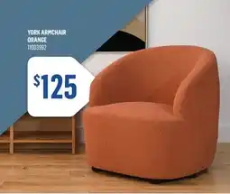 Canac York Armchair Orange offer