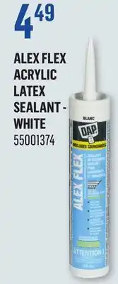 Canac Alex Flex Acrylic Latex Sealant - White offer