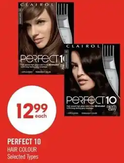 Shoppers Drug Mart Perfect 10 hair colour offer