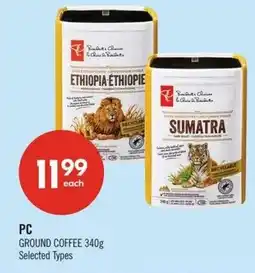 Shoppers Drug Mart PC ground coffee offer