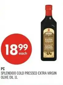 Shoppers Drug Mart PC splendido cold pressed extra virgin olive oil offer
