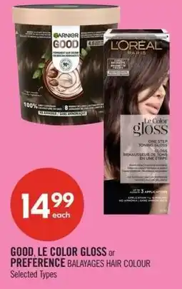 Shoppers Drug Mart Good, le color gloss or preference balayages hair colour offer