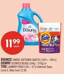 Shoppers Drug Mart Bounce, downy or tide offer