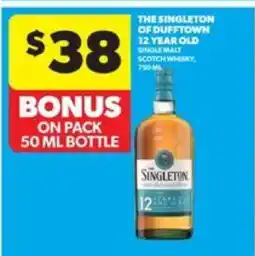 Real Canadian Liquorstore The Singleton of Dufftown 12 Year Old offer