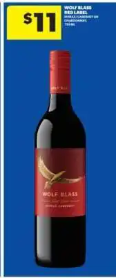 Real Canadian Liquorstore Wolf Blass Red Label offer