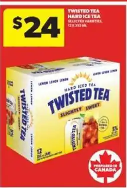 Real Canadian Liquorstore Twisted Tea Hard Ice Tea offer
