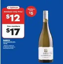 Real Canadian Liquorstore Babich Sauvignon Blanc 750 mL offer
