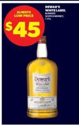Real Canadian Liquorstore Dewar's White Label offer