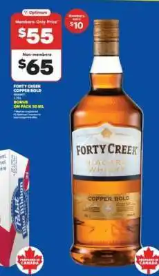 Real Canadian Liquorstore Forty Creek Copper Bold offer