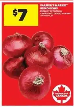 Real Canadian Superstore Farmer's Market Red Onions offer