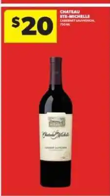 Real Canadian Liquorstore Chateau Ste Michelle offer