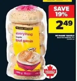Real Canadian Superstore No Name Bagels offer