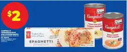 Real Canadian Superstore Campbell's Condensed Soup and Cooking Broth or PC Pasta offer