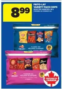 Real Canadian Superstore FRITO-LAY VARIETY PACK CHIPS offer
