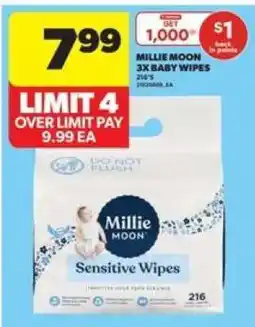 Real Canadian Superstore Millie Moon 3x Baby Wipes offer
