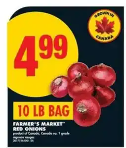 No Frills Farmer's Market Red Onions offer
