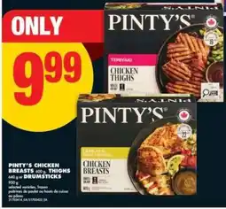 No Frills Pinty's Chicken offer