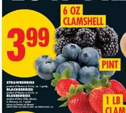 No Frills 6 OZ CLAMSHELL offer