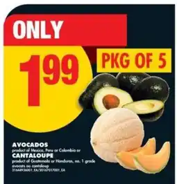 No Frills Avocados or Cantaloupe offer