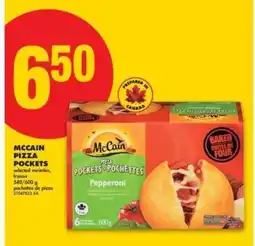 No Frills MCCAIN Pizza Pockets offer