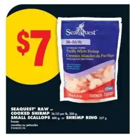 No Frills SEAQUEST RAW or COOKED SHRIMP offer