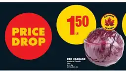 No Frills RED CABBAGE offer