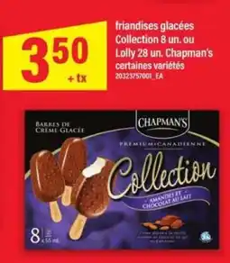 Maxi Chapman's friandises glacées offer