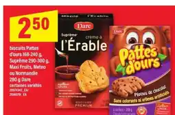 Maxi biscuits Patte d'ours offer