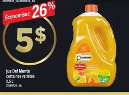 Maxi JUS DEL MONTE offer