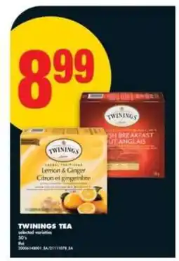 No Frills TWININGS TEA offer