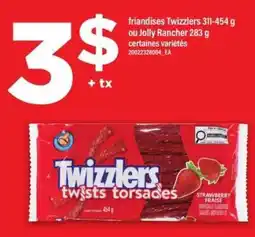 Maxi Twizzlers twists torsadés offer