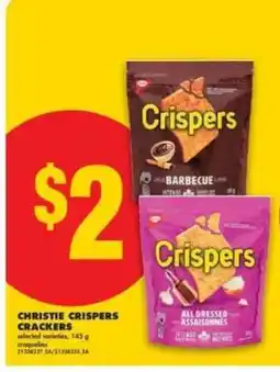 No Frills Christie Crispers Crackers offer
