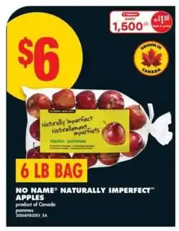 No Frills NO NAME NATURALLY IMPERFECT APPLES offer