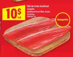 Maxi FILET DE TRUITE STEELHEAD offer