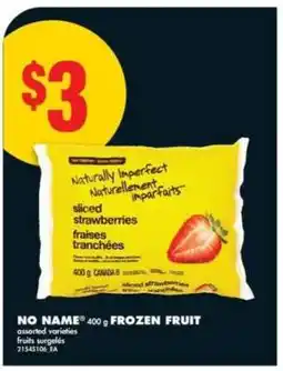 No Frills NO NAME 400 g FROZEN FRUIT offer