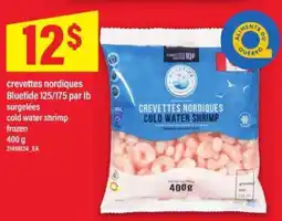 Maxi crevettes nordiques Bluetide 125/175 par lb offer