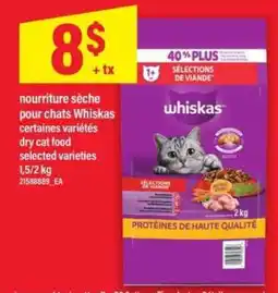 Maxi Whiskas nourriture sèche pour chats offer