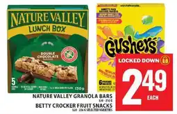 Food Basics Nature Valley Granola Bars & Betty Crocker Fruit Snacks offer
