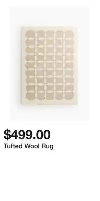H&M Tufted Wool Rug offer