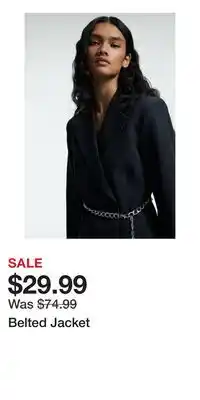 H&M Belted Jacket offer