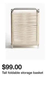 H&M Tall foldable storage basket offer