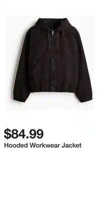 H&M Hooded Workwear Jacket offer